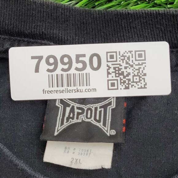 Vintage TapOut MMA Winged Shirt 2XL 25x29 Faded Distressed - Picture 6 of 14